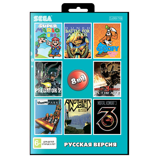 Сборник игр сега на русском. Sega AA 4133.